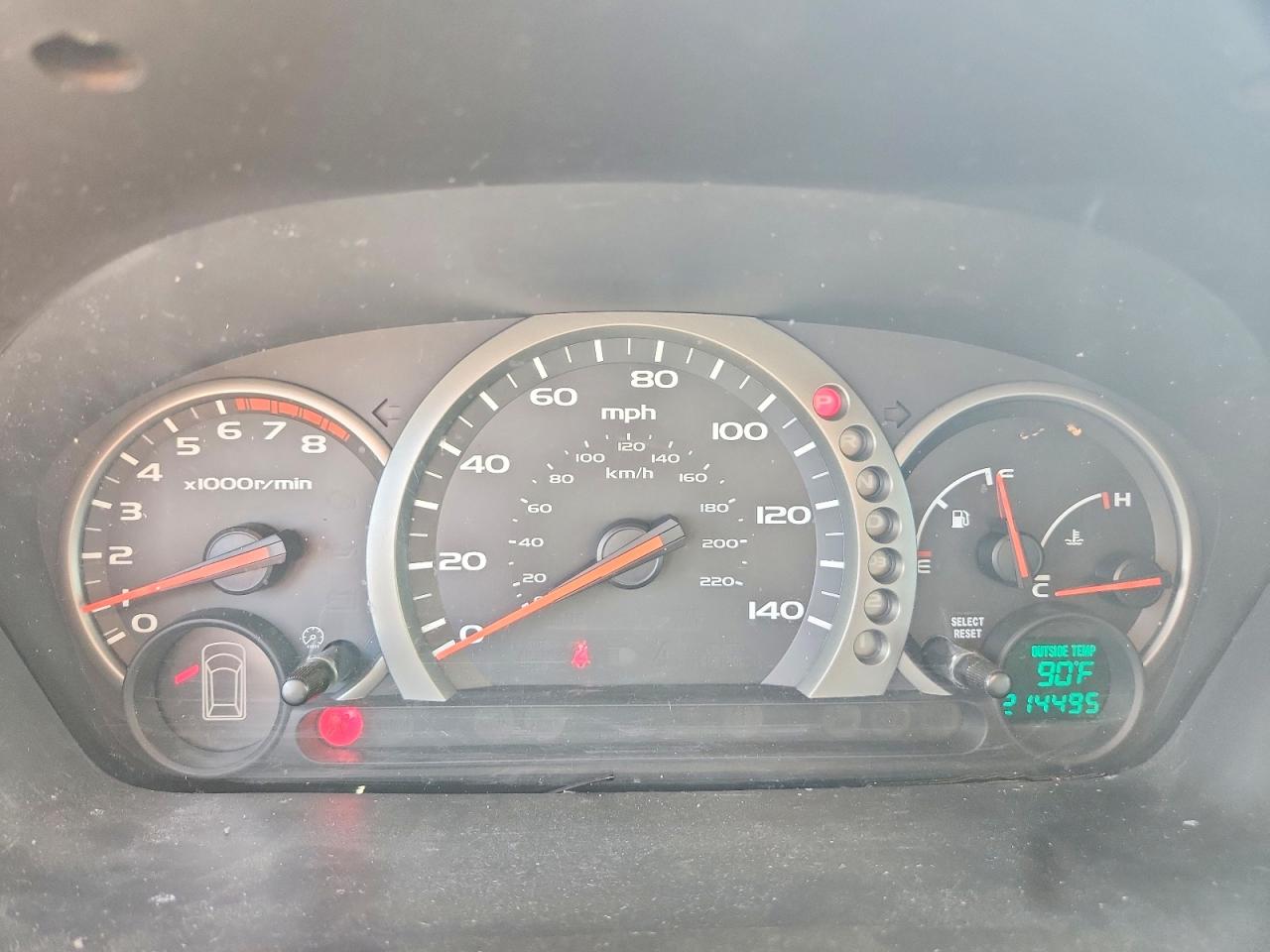 2005 Honda Pilot Exl White vin: 2HKYF18715H566252
