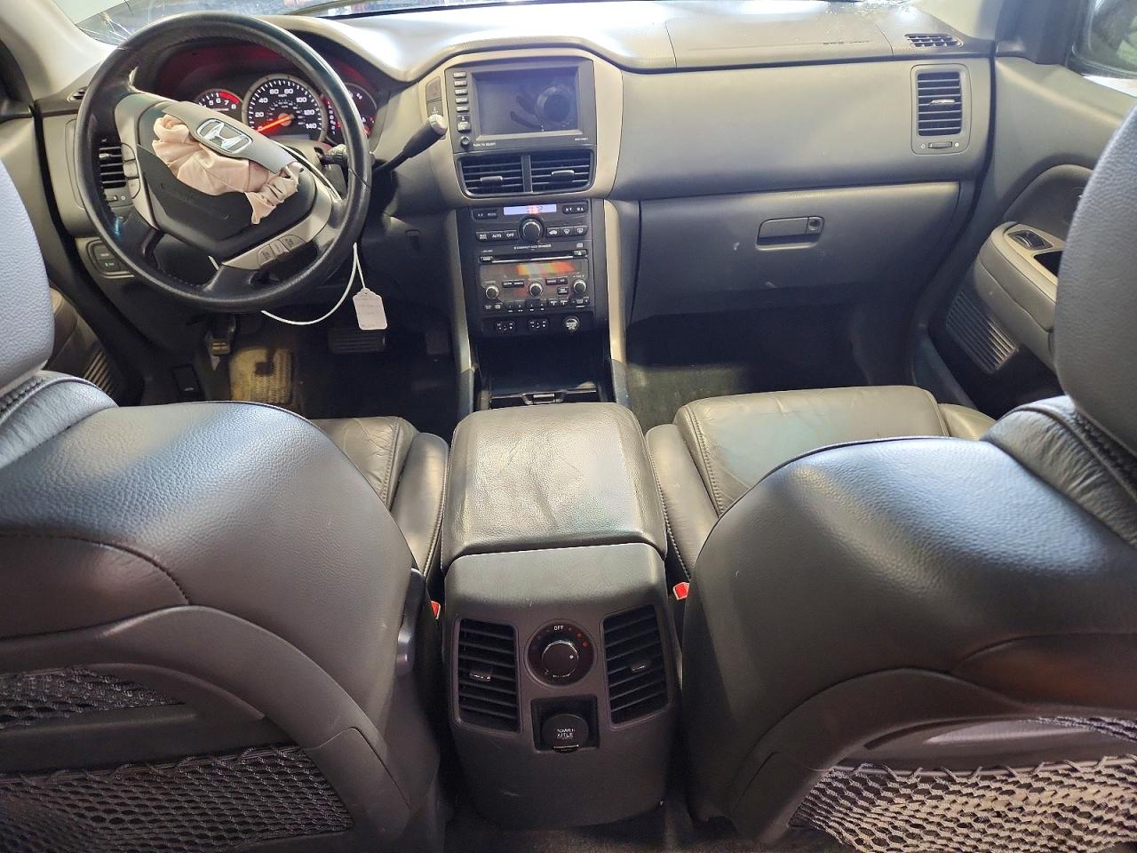 2006 Honda Pilot Ex Blue vin: 2HKYF18716H529901