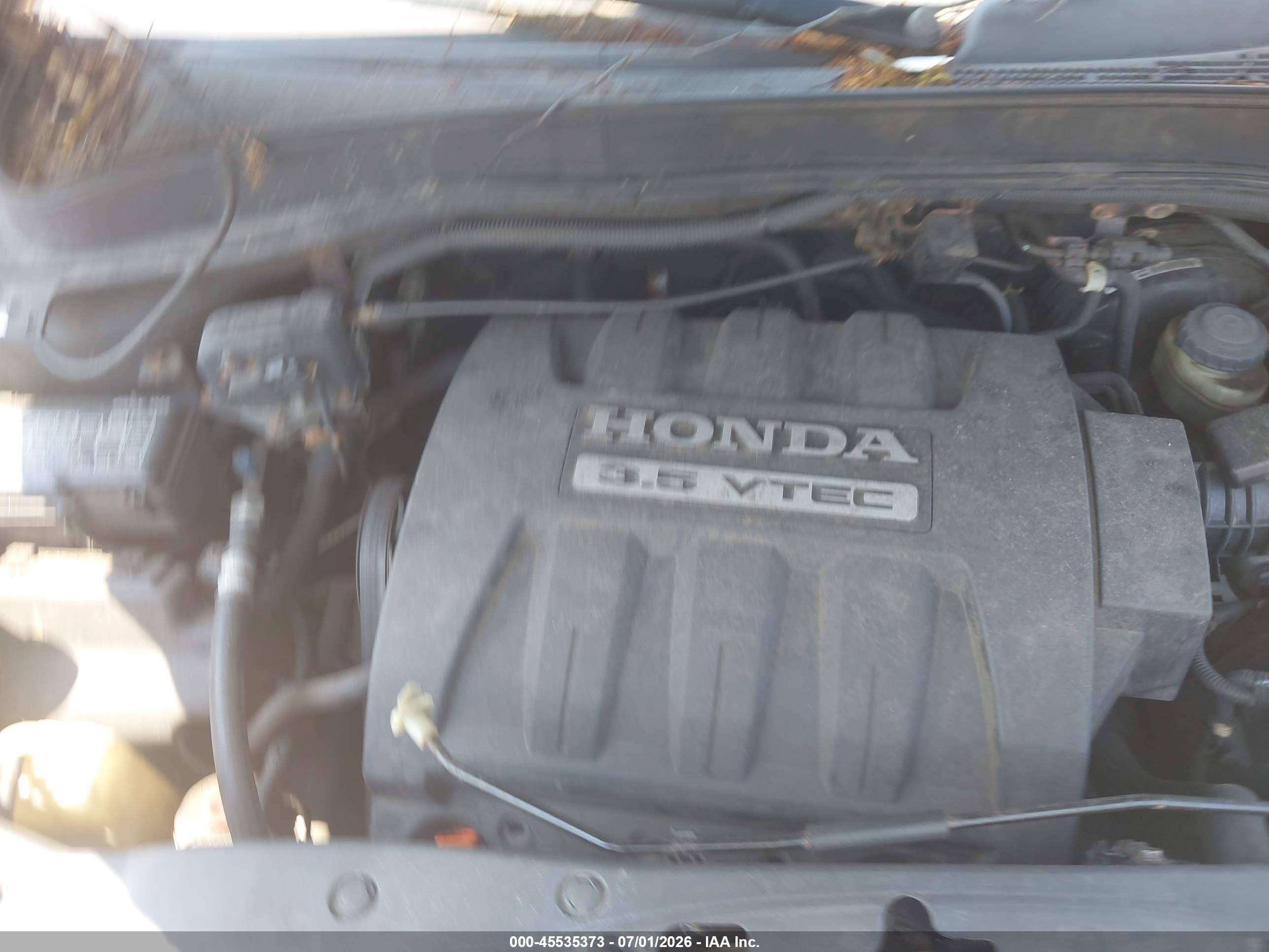 2006 Honda Pilot Ex-l Серый vin: 2HKYF18716H530305
