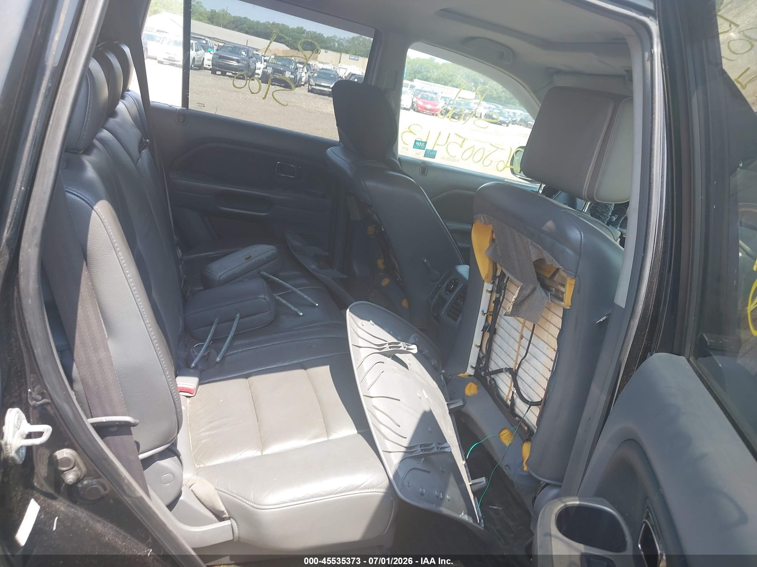2006 Honda Pilot Ex-l Серый vin: 2HKYF18716H530305
