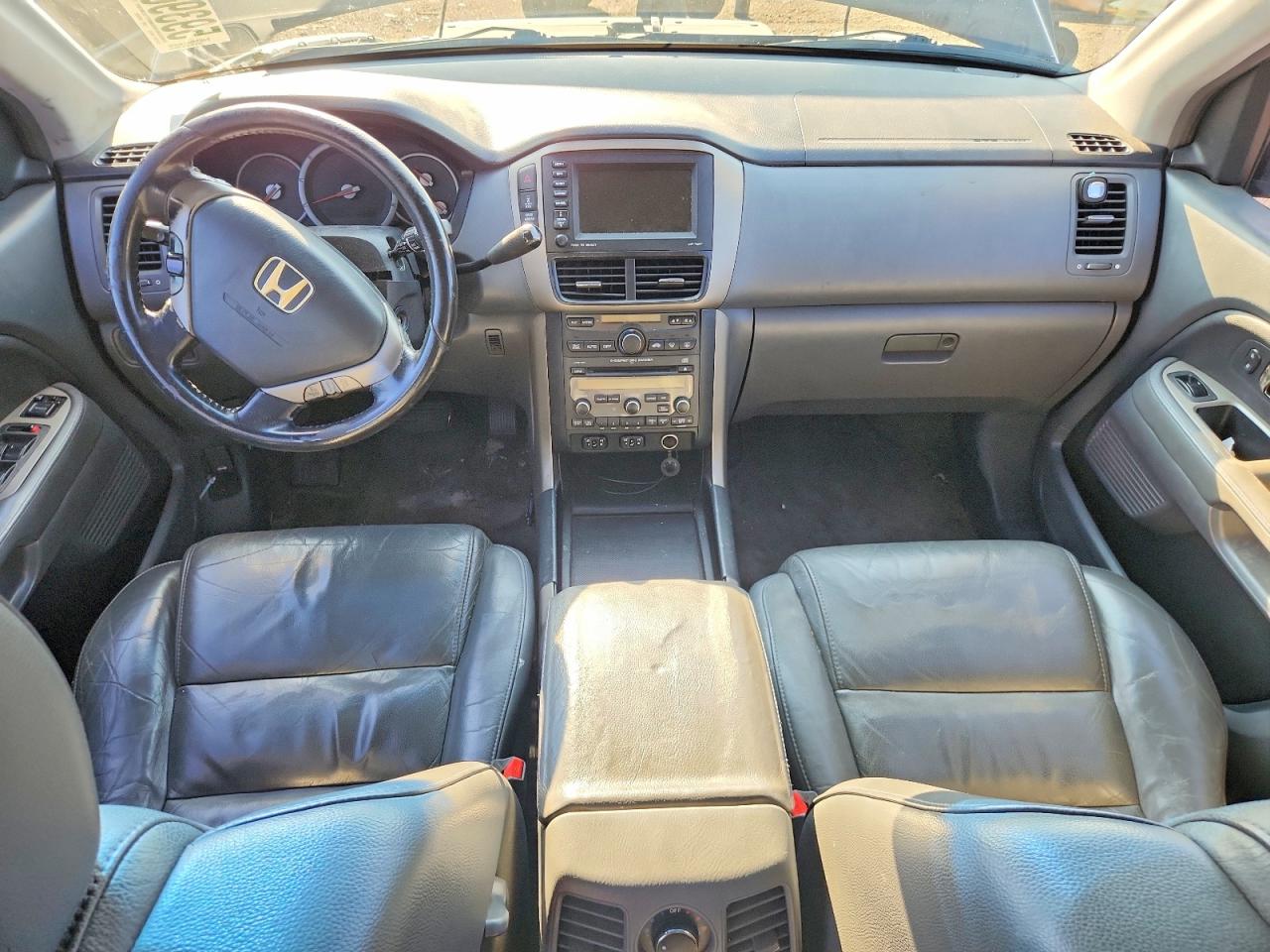2006 Honda Pilot Ex Black vin: 2HKYF18716H546035