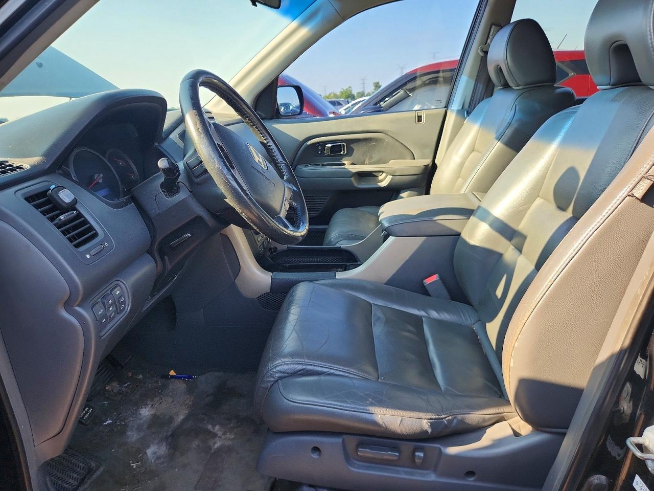 2006 Honda Pilot Ex Black vin: 2HKYF18716H546035