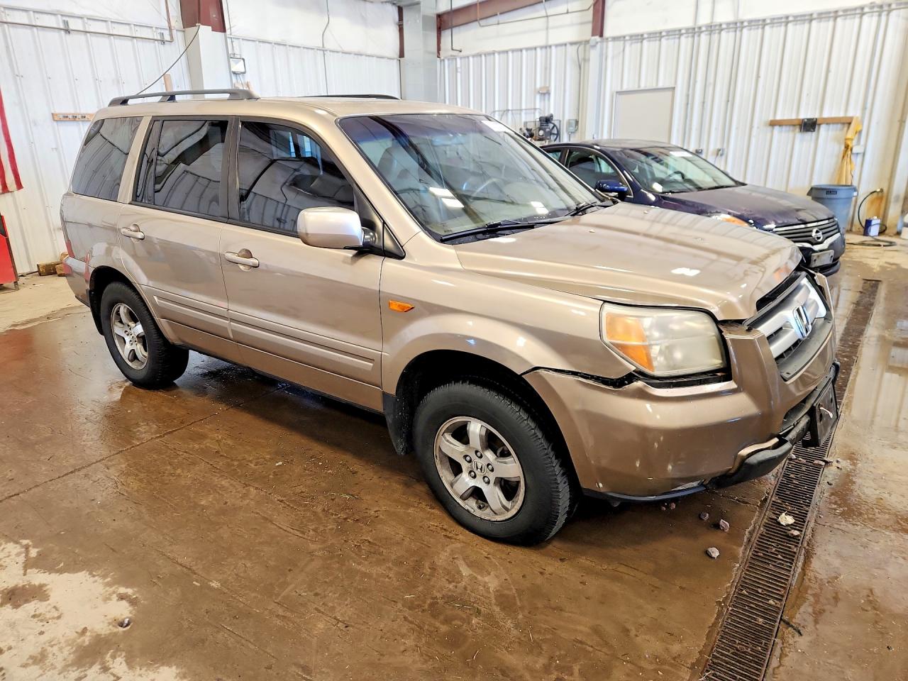 2006 Honda Pilot Ex Gold vin: 2HKYF18716H557620
