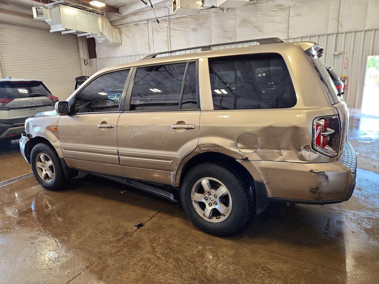 2006 Honda Pilot Ex Gold vin: 2HKYF18716H557620