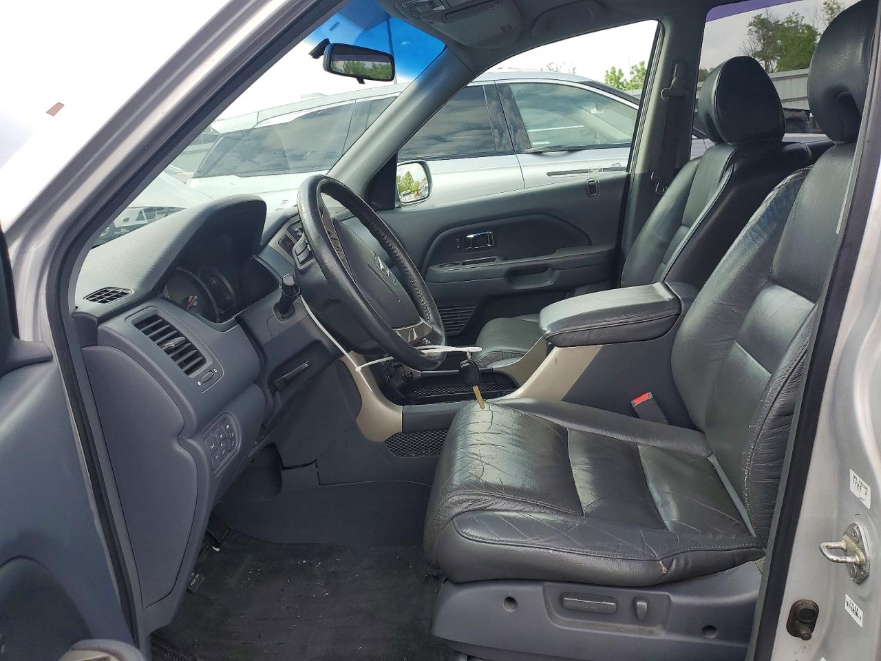 2007 Honda Pilot Exl Silver vin: 2HKYF18717H522822