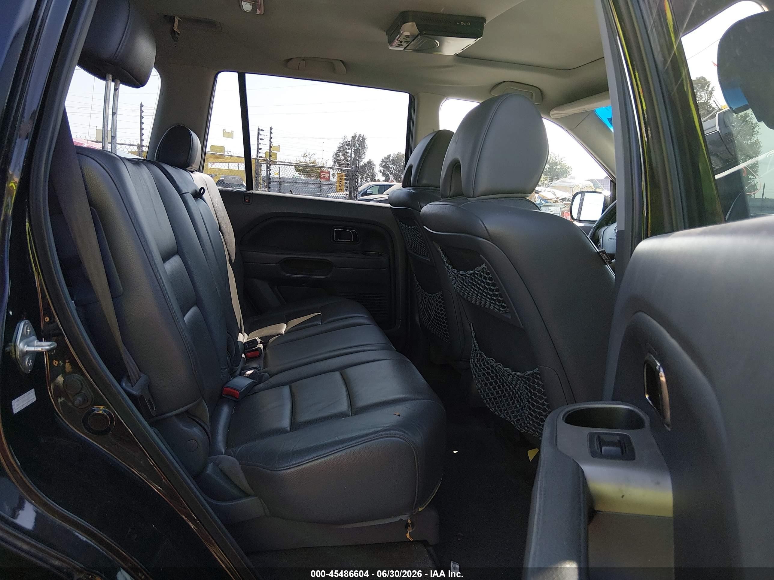 2007 Honda Pilot Ex-l Черный vin: 2HKYF18717H534193