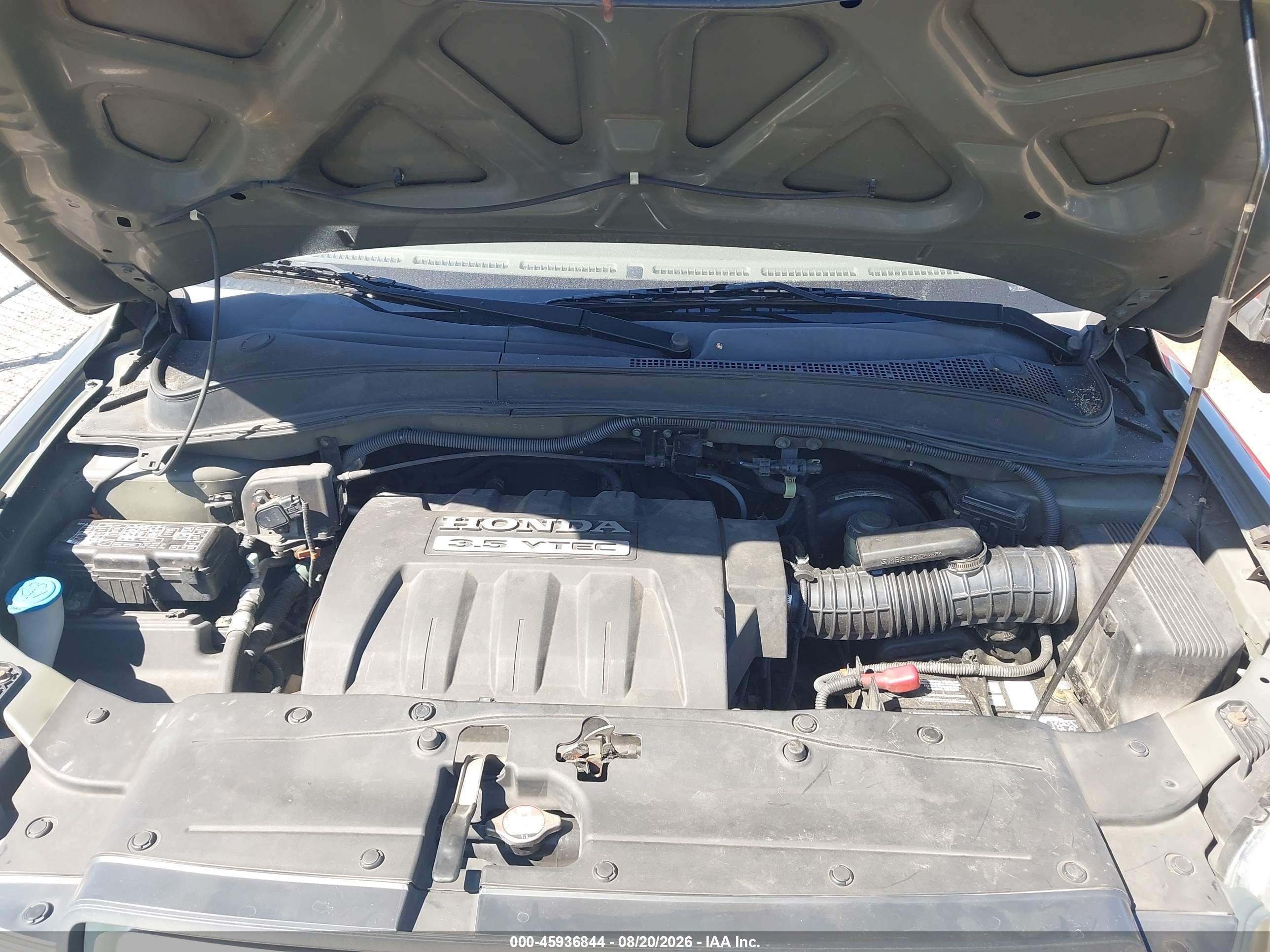 2007 Honda Pilot Ex-l Gold vin: 2HKYF18717H539118