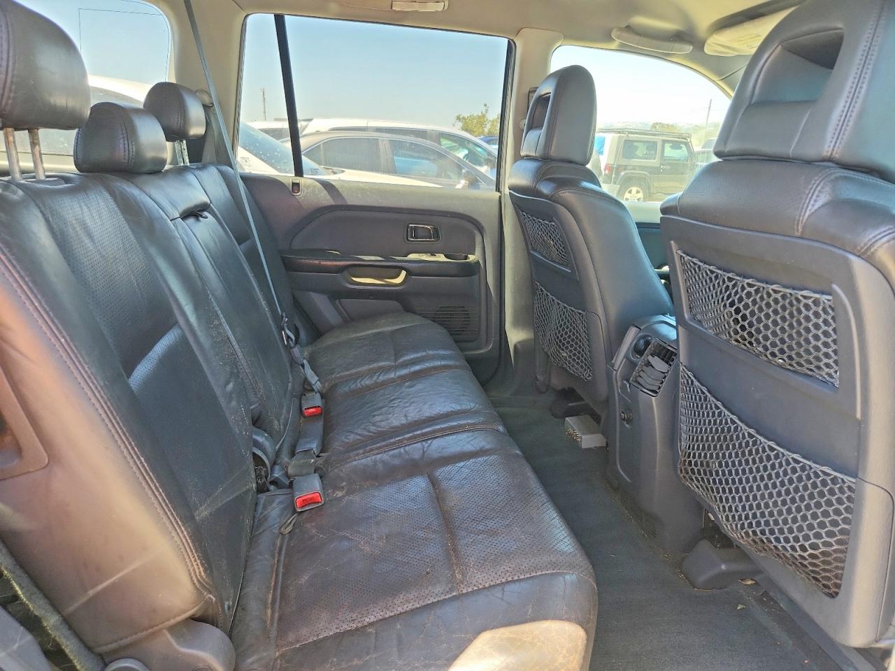 2003 Honda Pilot Exl Black vin: 2HKYF18723H591058