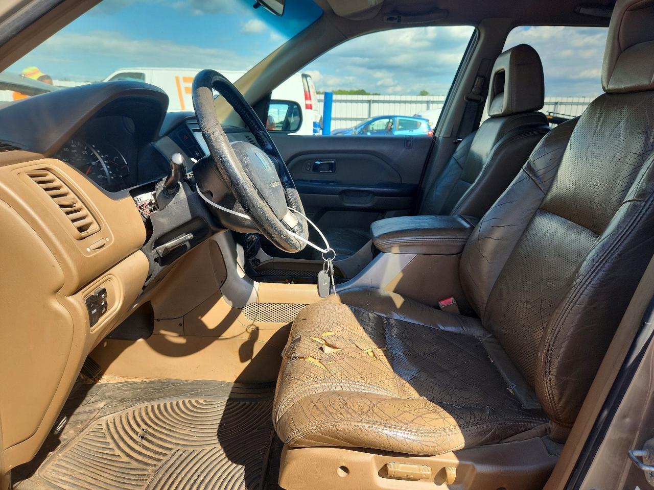 2003 Honda Pilot Exl Золотой vin: 2HKYF18723H617111
