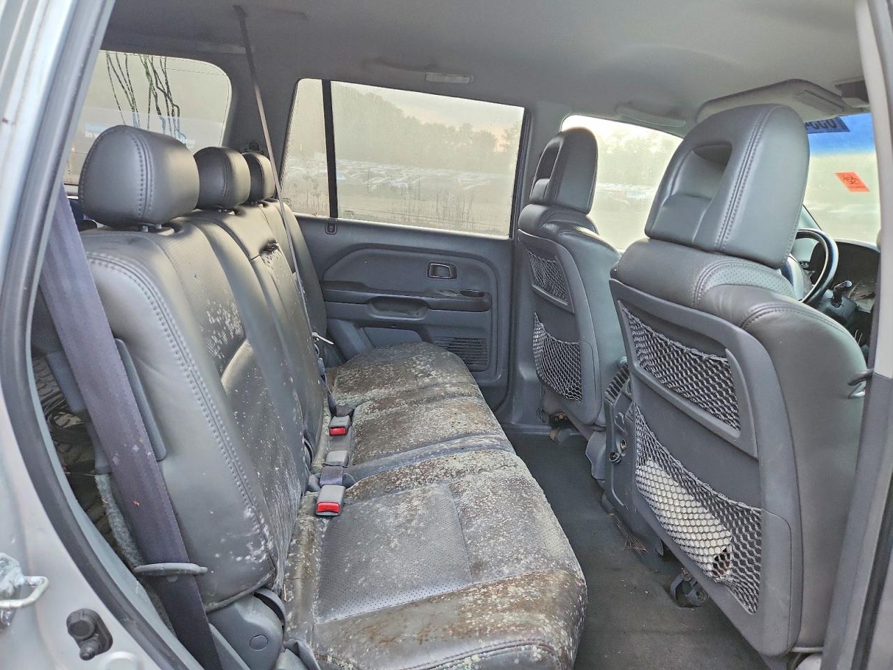 2004 Honda Pilot Exl Silver vin: 2HKYF18724H575931
