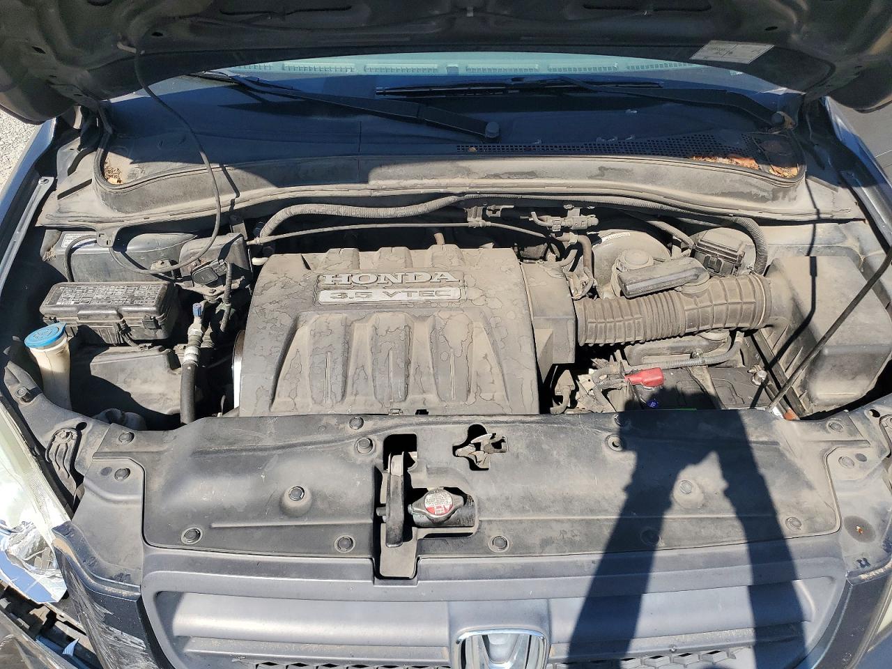 2005 Honda Pilot Exl Charcoal vin: 2HKYF18725H508098