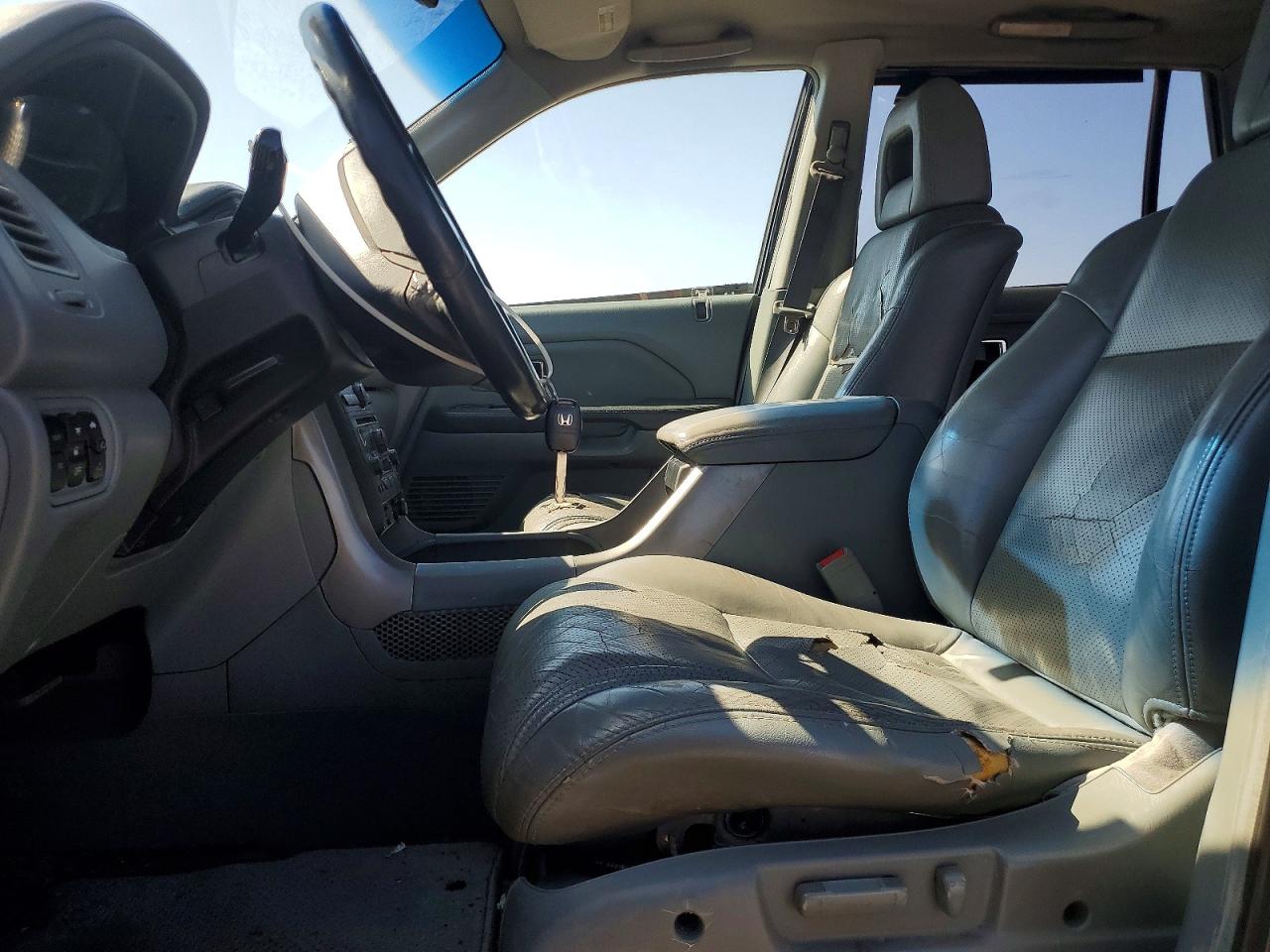 2005 Honda Pilot Exl Charcoal vin: 2HKYF18725H508098