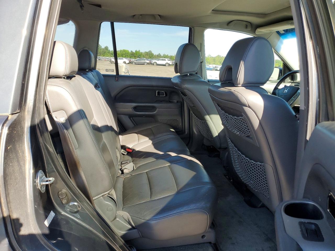 2006 Honda Pilot Ex Gray vin: 2HKYF18726H558954