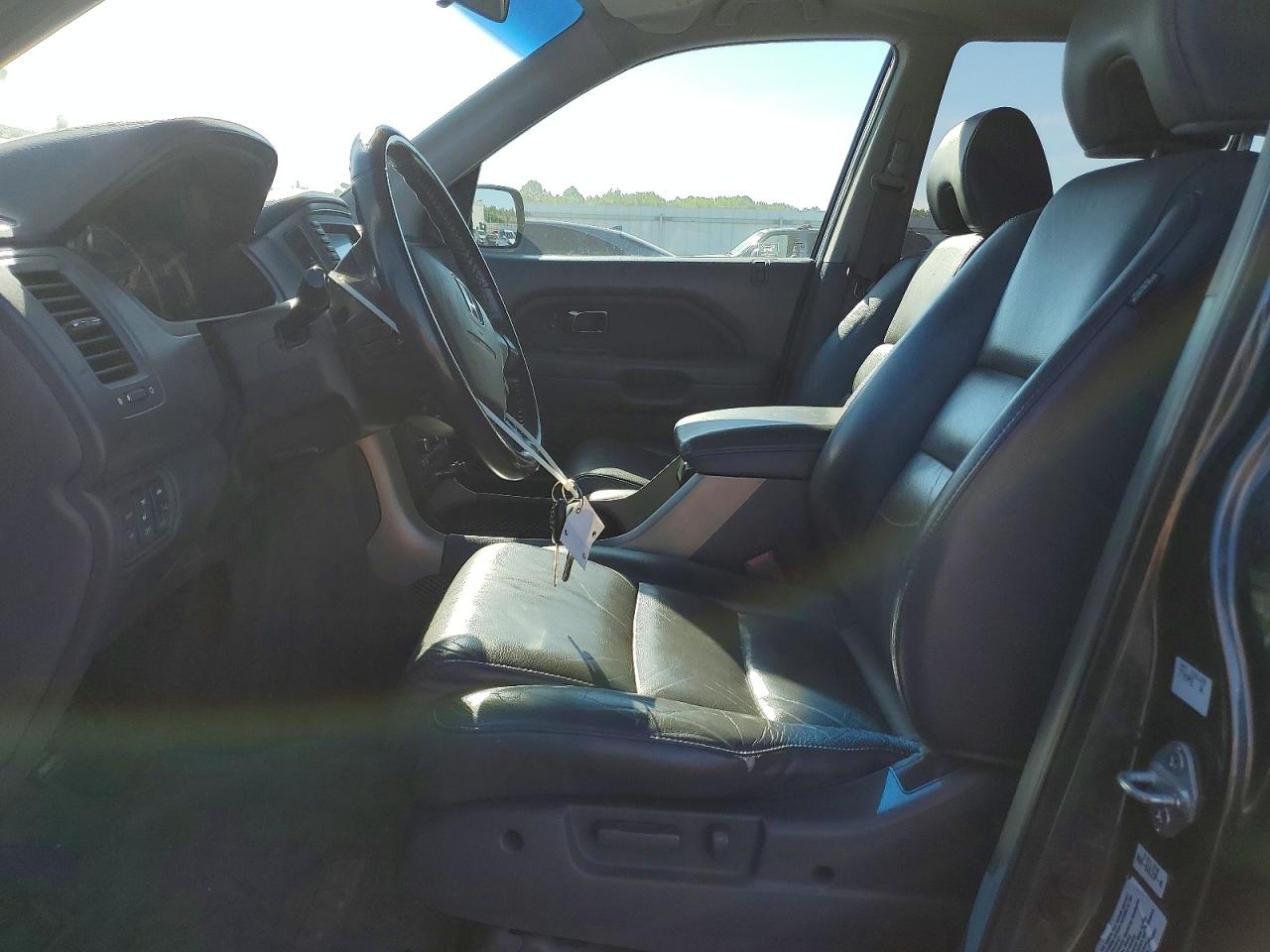2006 Honda Pilot Ex Gray vin: 2HKYF18726H558954