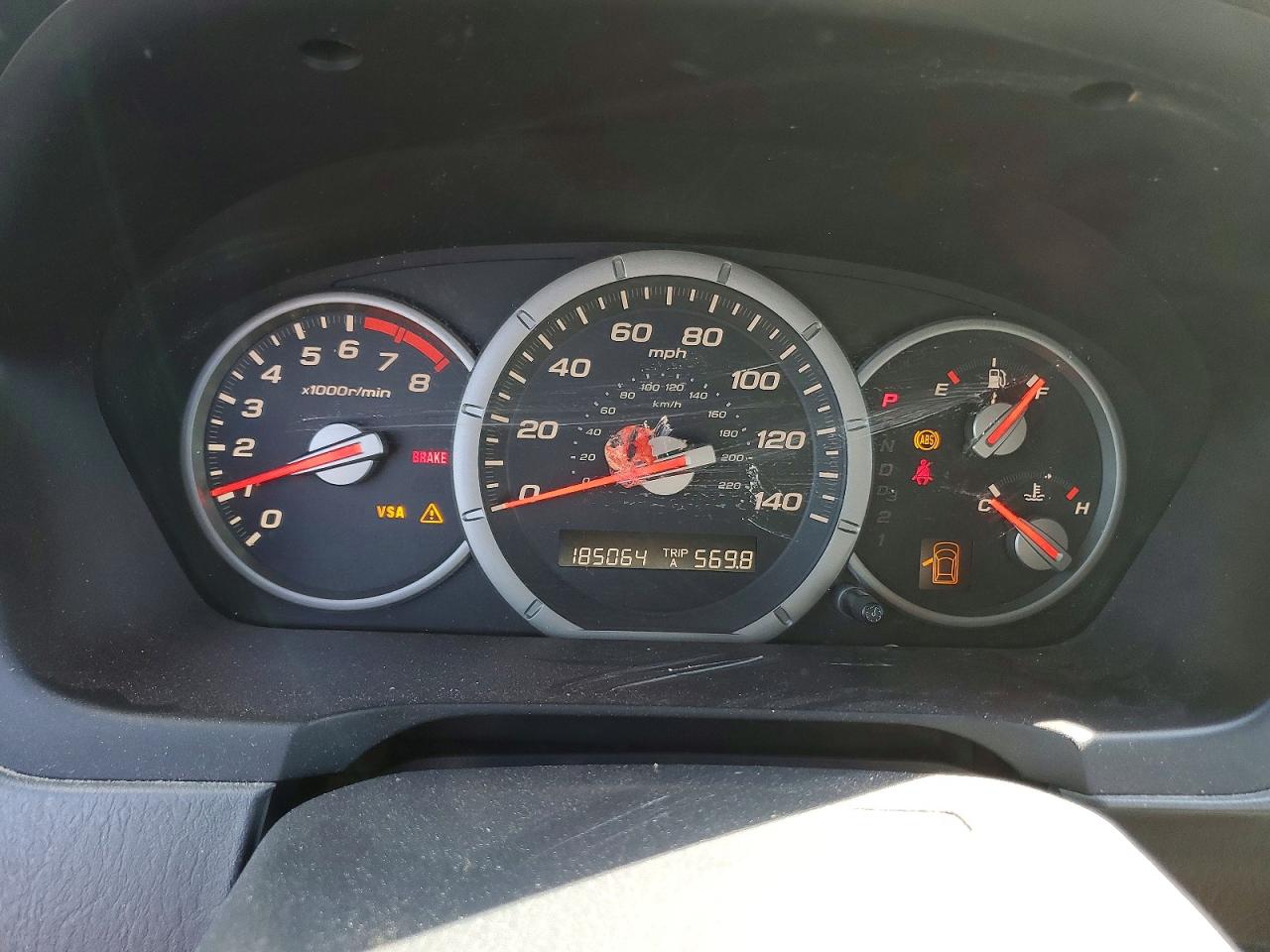 2006 Honda Pilot Ex Gray vin: 2HKYF18726H558954