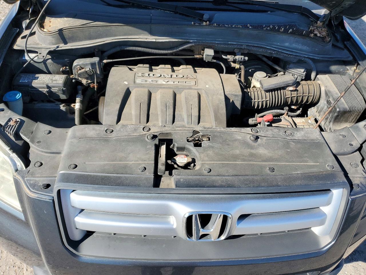 2006 Honda Pilot Ex Gray vin: 2HKYF18726H558954