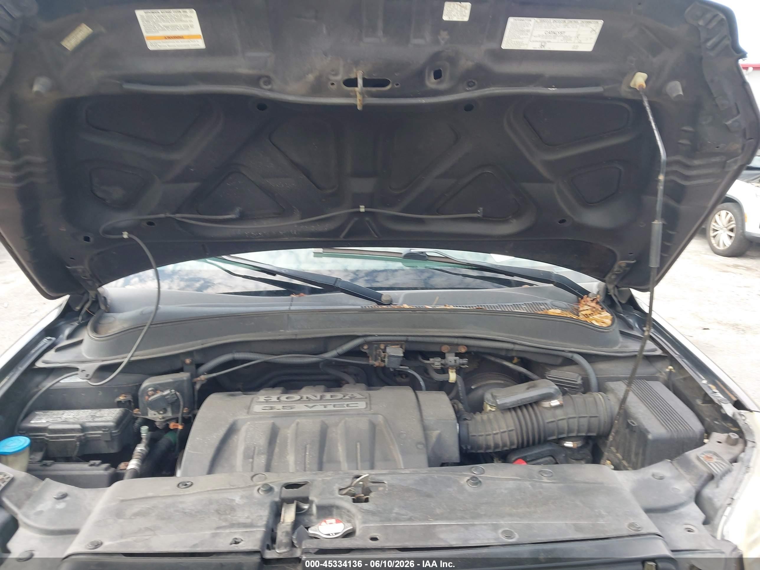 2007 Honda Pilot Ex-l Black vin: 2HKYF18727H519928