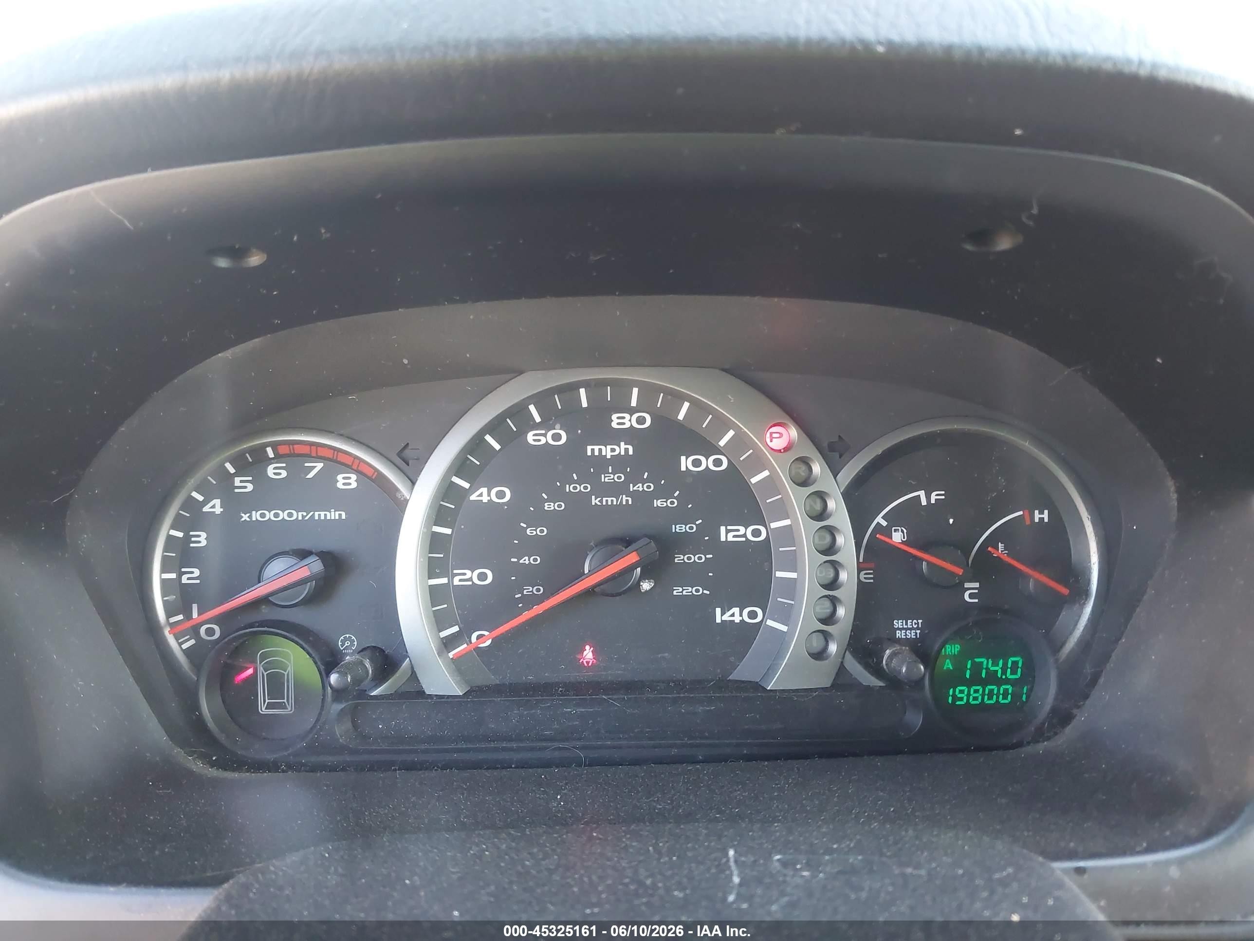 2003 Honda Pilot Ex-l Black vin: 2HKYF18733H501125