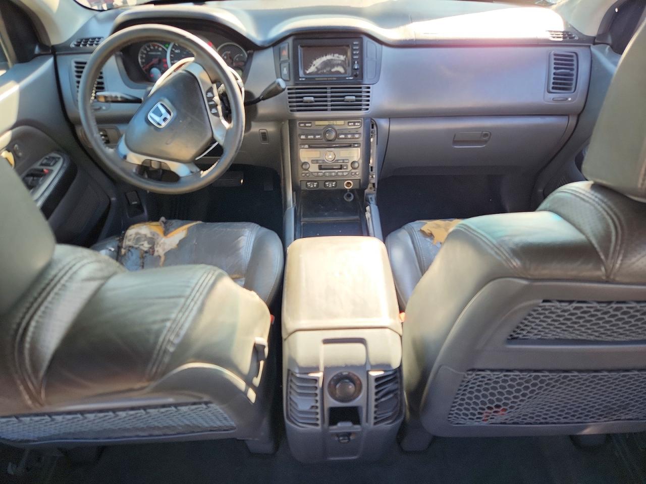 2004 Honda Pilot Exl Black vin: 2HKYF18734H511834