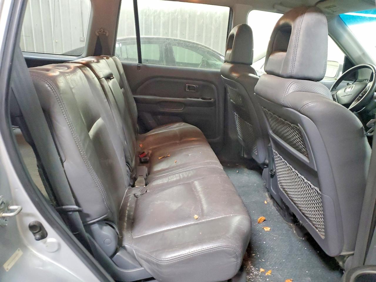 2004 Honda Pilot Exl Silver vin: 2HKYF18734H512739