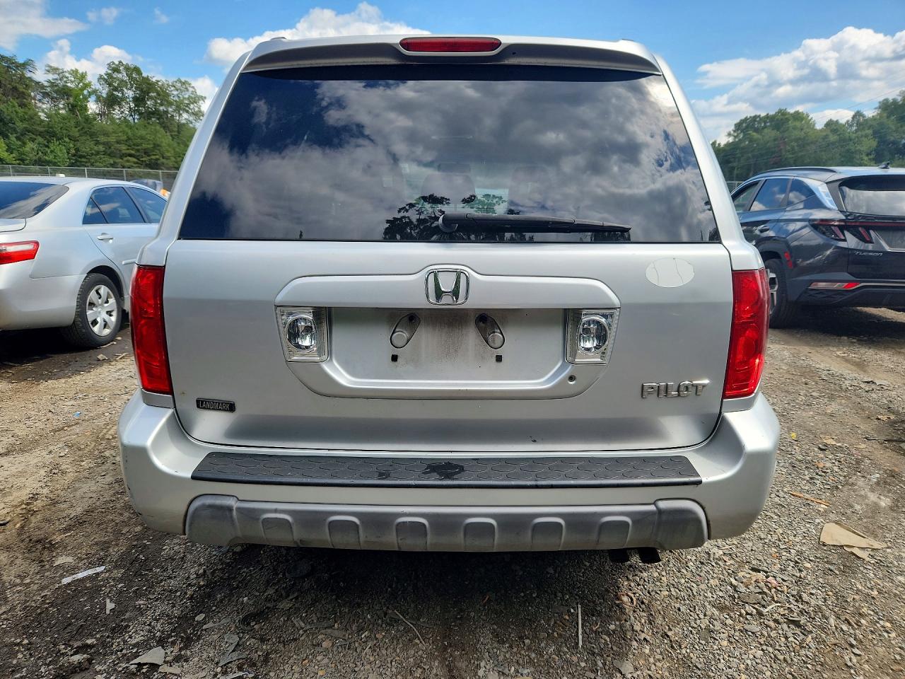2004 Honda Pilot Exl Серебряный vin: 2HKYF18734H606314