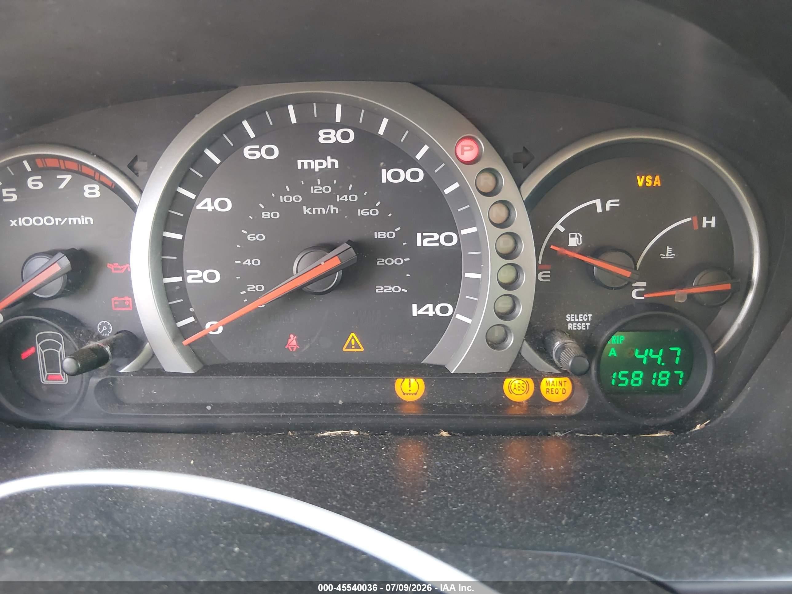 2005 Honda Pilot Ex-l Silver vin: 2HKYF18735H505050