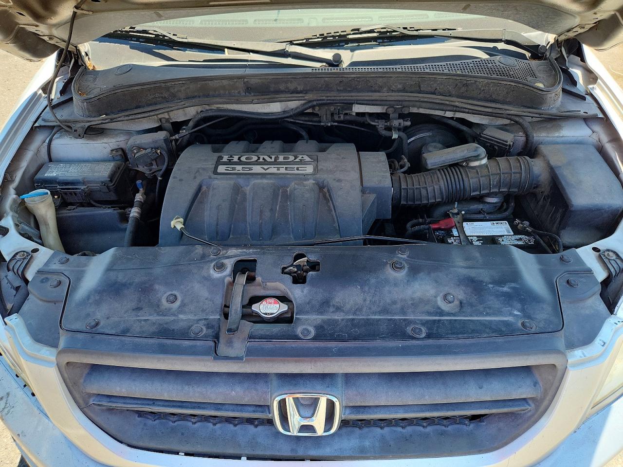 2005 Honda Pilot Exl Gray vin: 2HKYF18735H557486