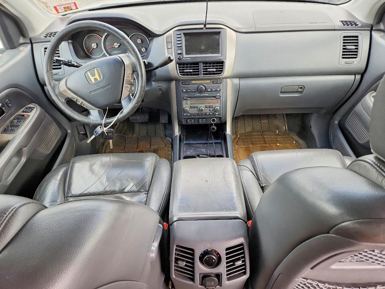2007 Honda Pilot Exl Серебряный vin: 2HKYF18737H517556