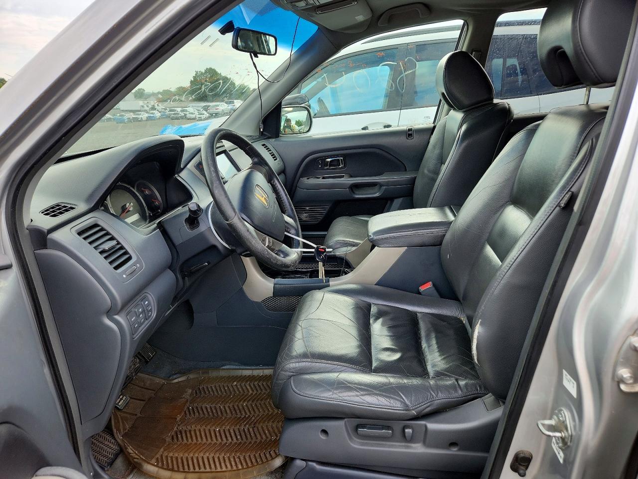 2007 Honda Pilot Exl Серебряный vin: 2HKYF18737H517556