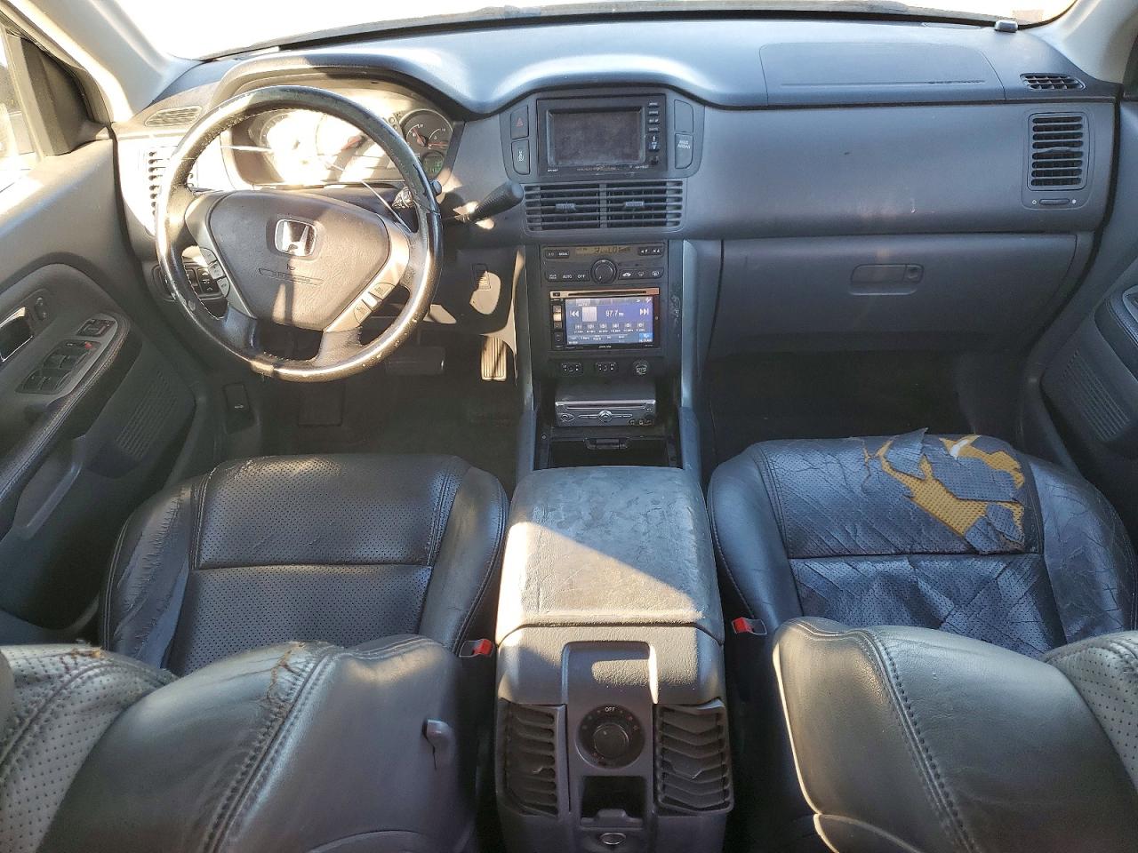 2005 Honda Pilot Exl Black vin: 2HKYF18745H522245