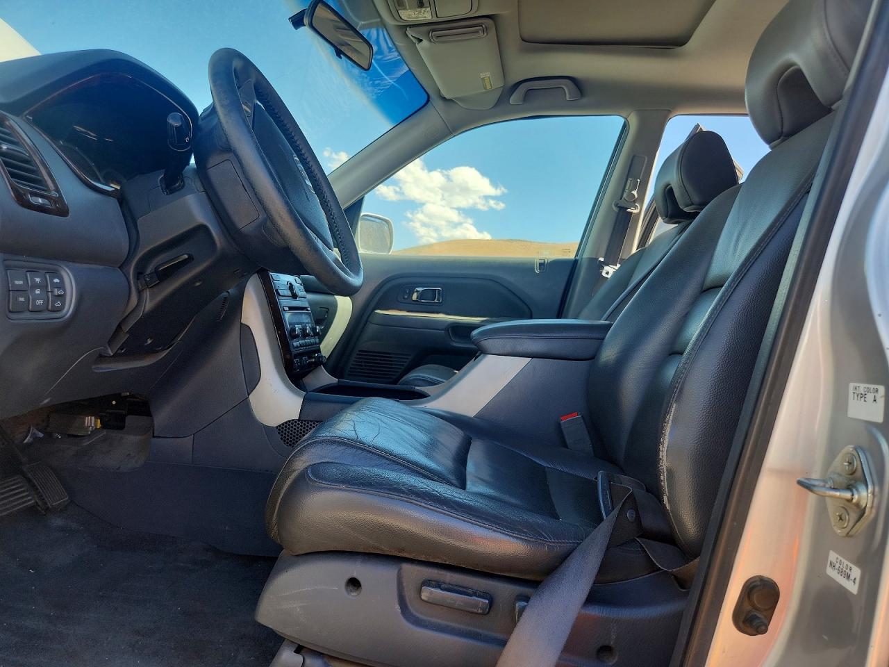 2007 Honda Pilot Exl Silver vin: 2HKYF18747H529943