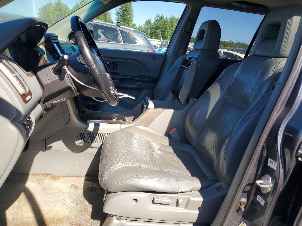 2005 Honda Pilot Exl Gray vin: 2HKYF18755H564620