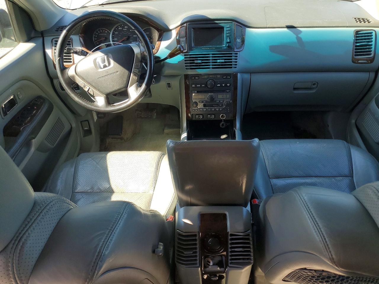 2005 Honda Pilot Exl Gray vin: 2HKYF18755H564620