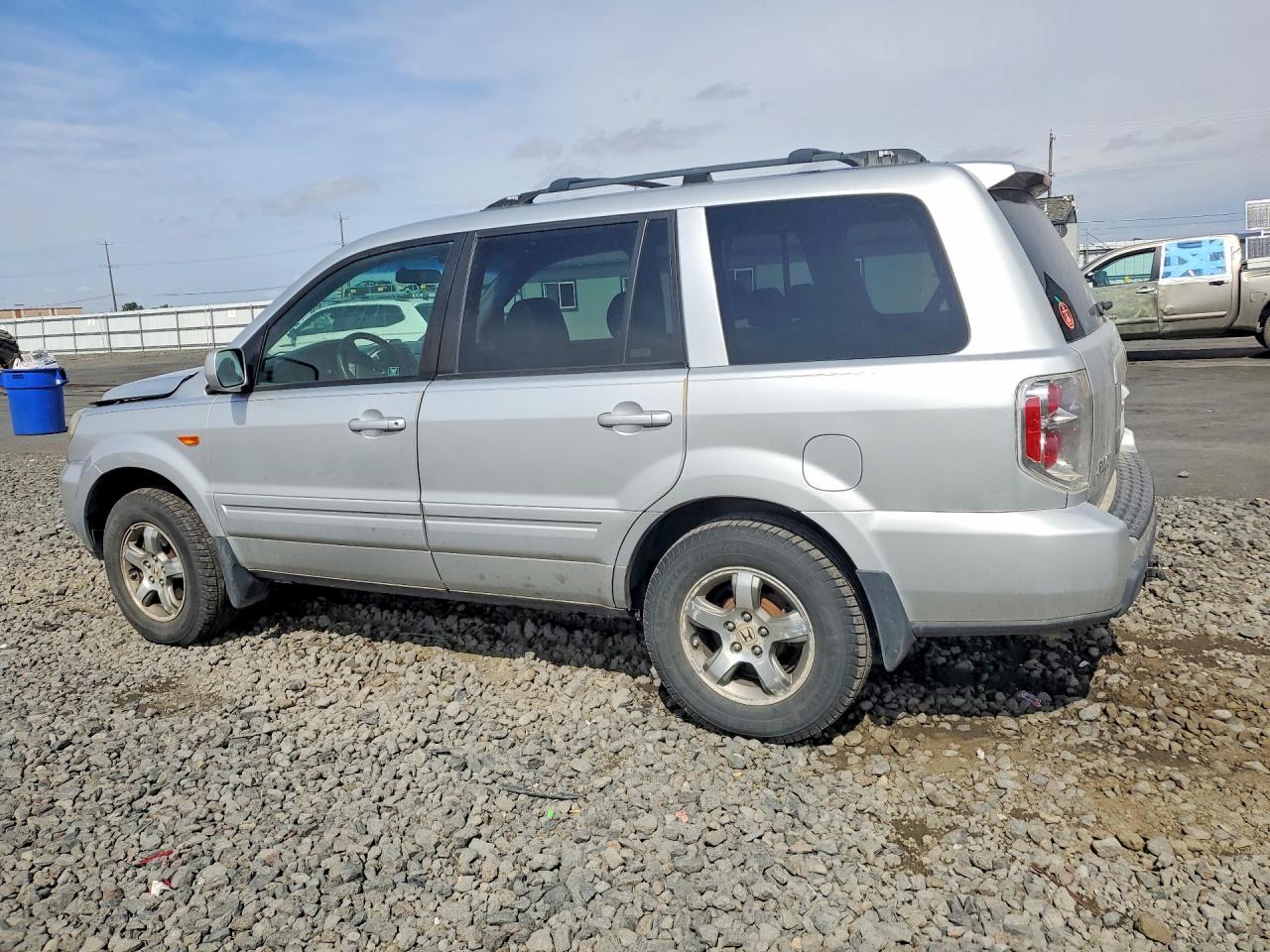 2007 Honda Pilot Exl Серебряный vin: 2HKYF18757H514769