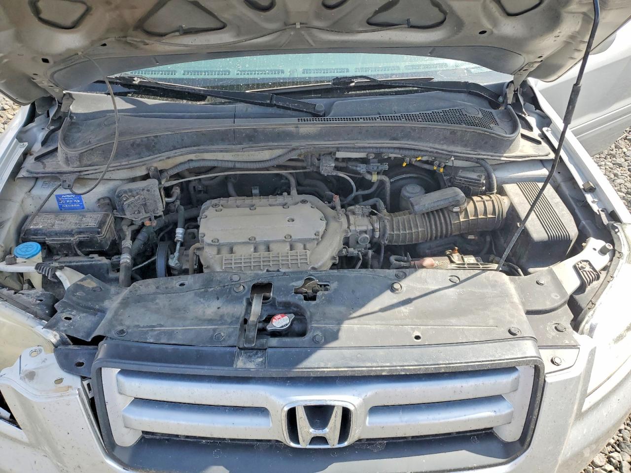 2007 Honda Pilot Exl Серебряный vin: 2HKYF18757H514769