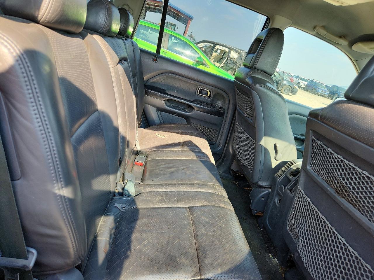 2003 Honda Pilot Exl Silver vin: 2HKYF18763H506397