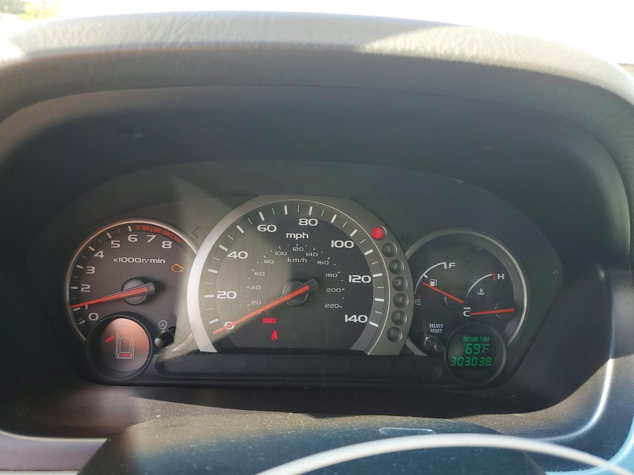 2005 Honda Pilot Exl White vin: 2HKYF18765H563587