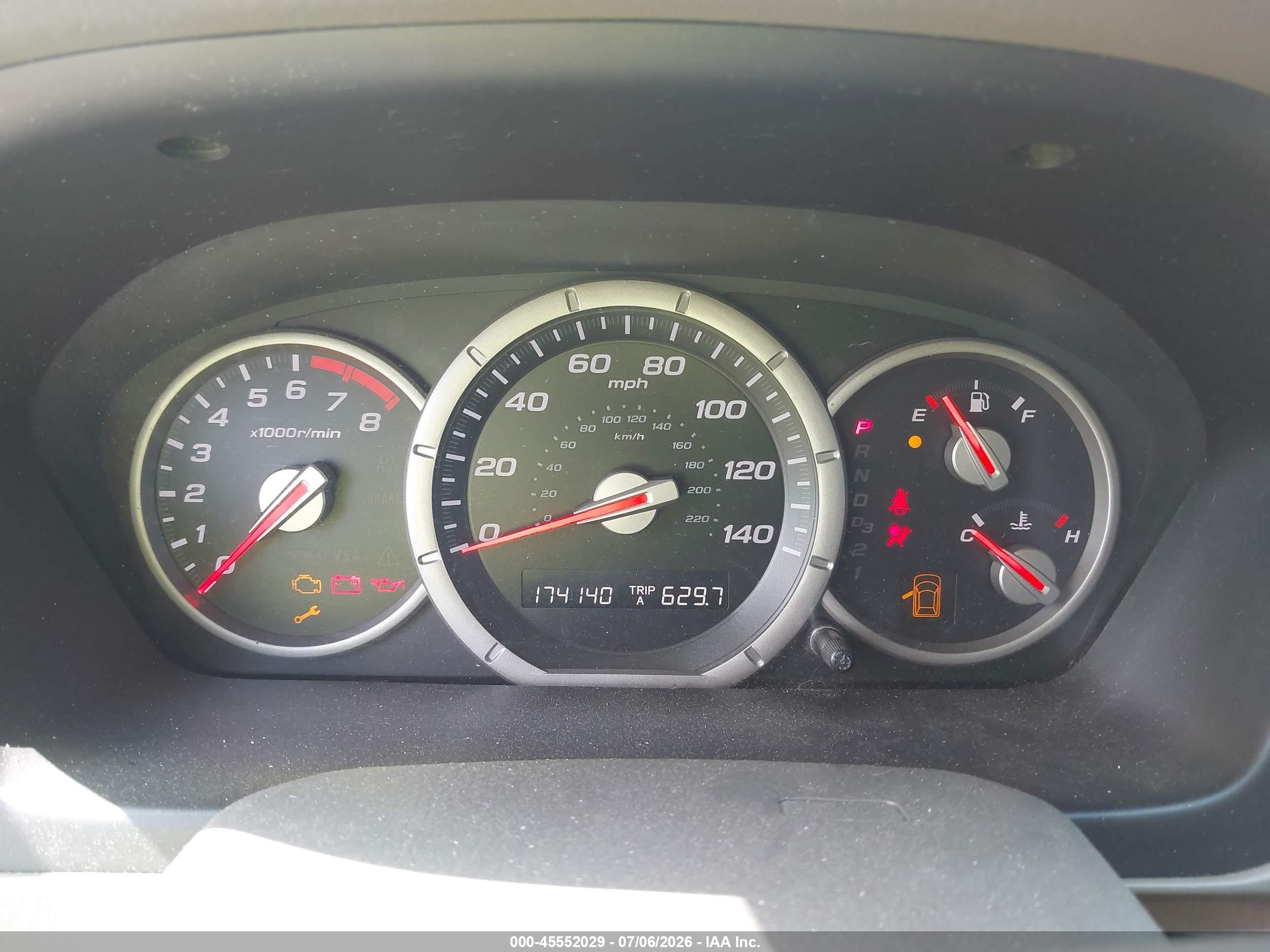 2007 Honda Pilot Ex-l Серый vin: 2HKYF18767H501755
