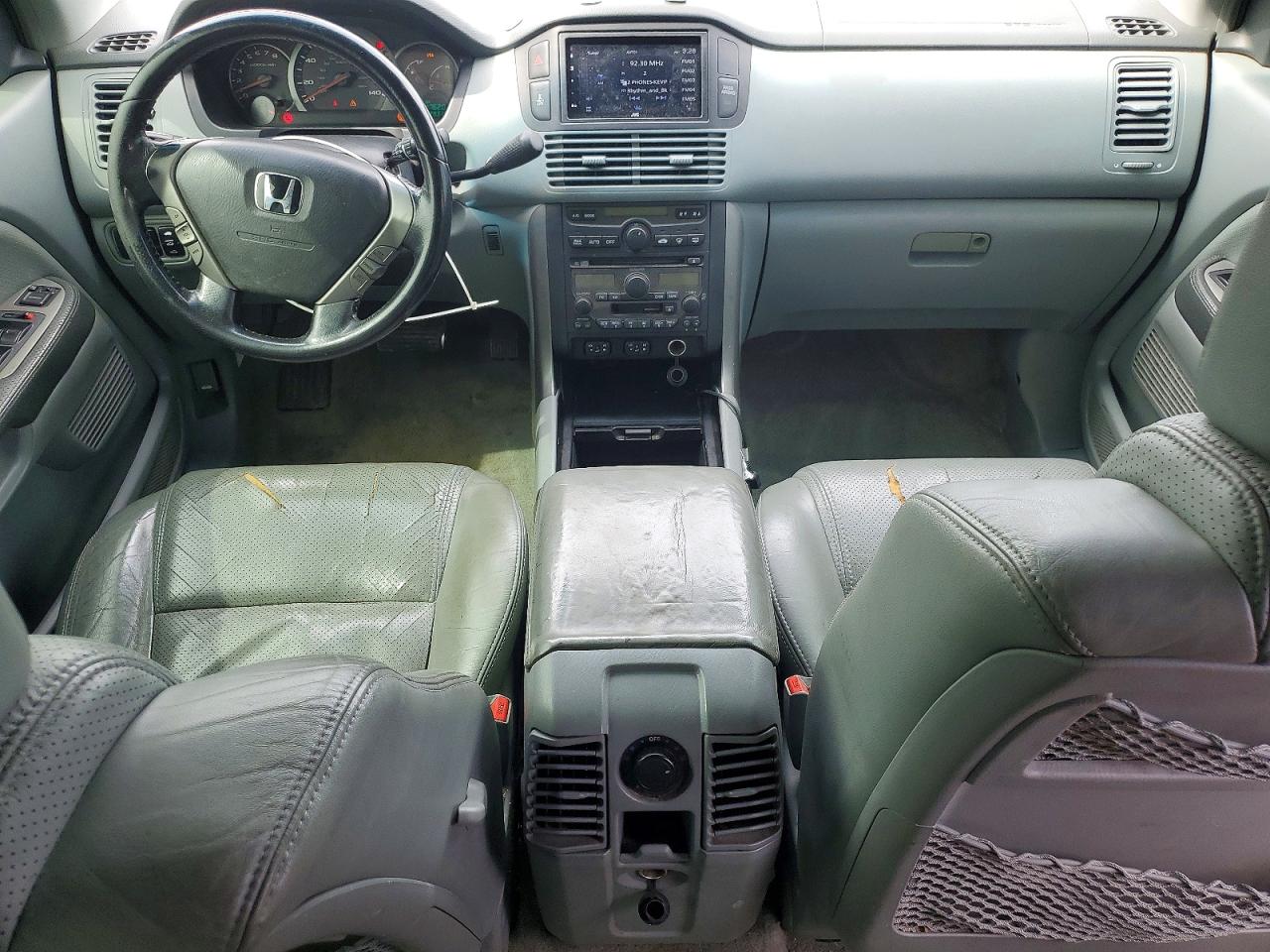 2005 Honda Pilot Exl Gray vin: 2HKYF18785H522202