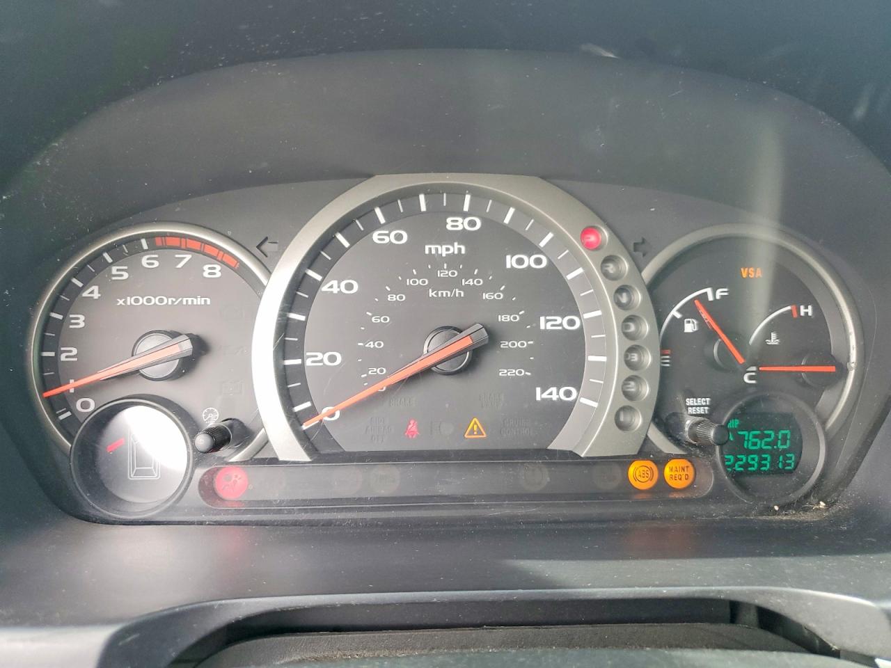 2005 Honda Pilot Exl Gray vin: 2HKYF18785H522202