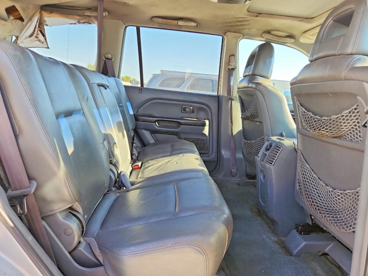 2005 Honda Pilot Exl Silver vin: 2HKYF18785H534530