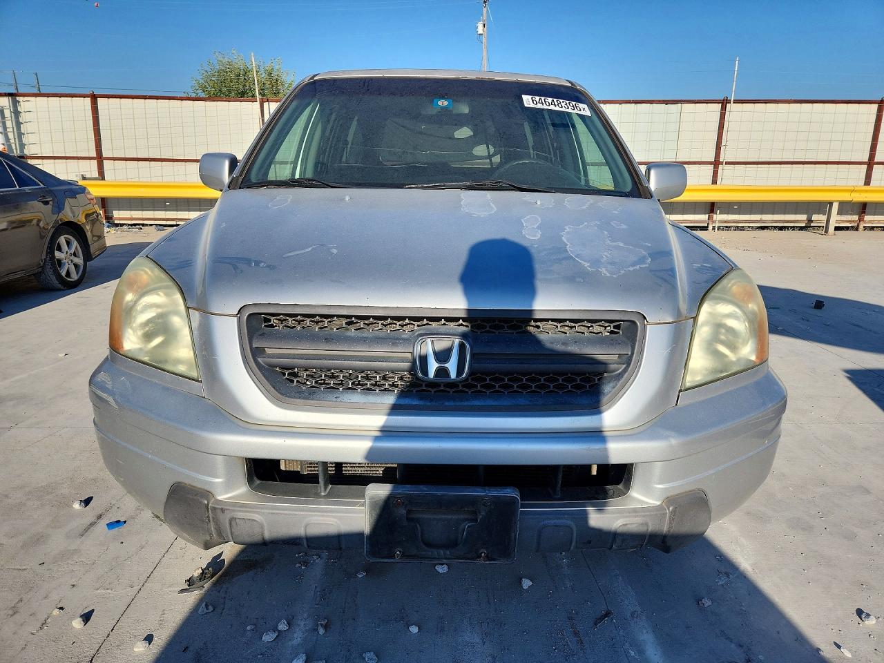 2005 Honda Pilot Exl Silver vin: 2HKYF18785H534530