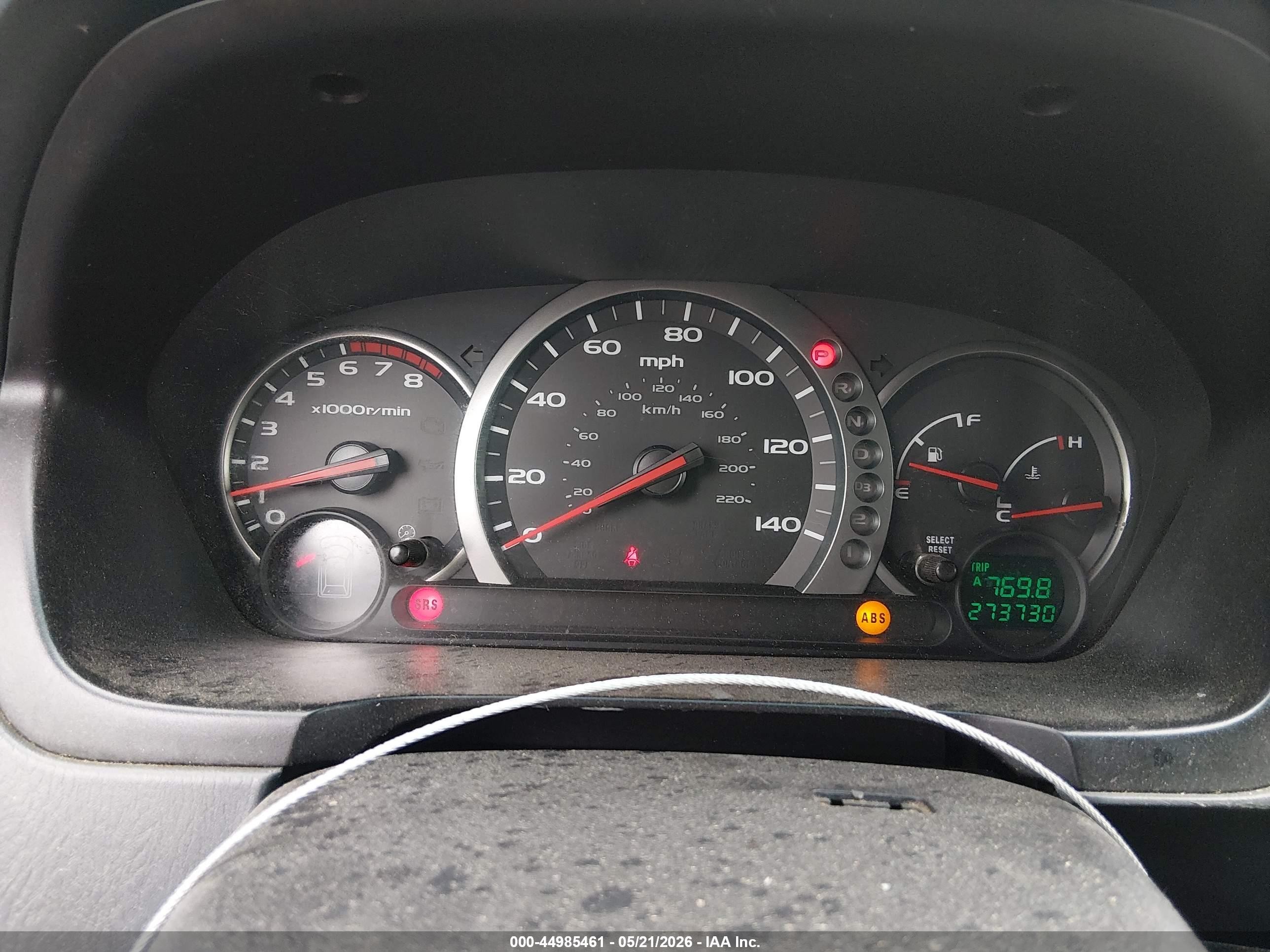 2003 Honda Pilot Ex-l Maroon vin: 2HKYF18793H504613