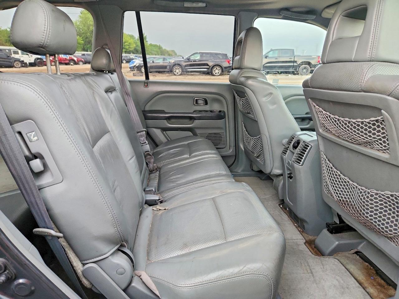 2005 Honda Pilot Exl Gray vin: 2HKYF18795H522824