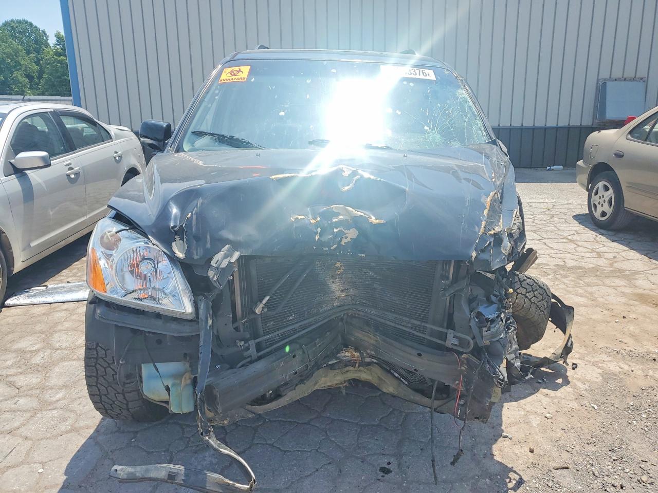 2005 Honda Pilot Exl Black vin: 2HKYF18795H545472