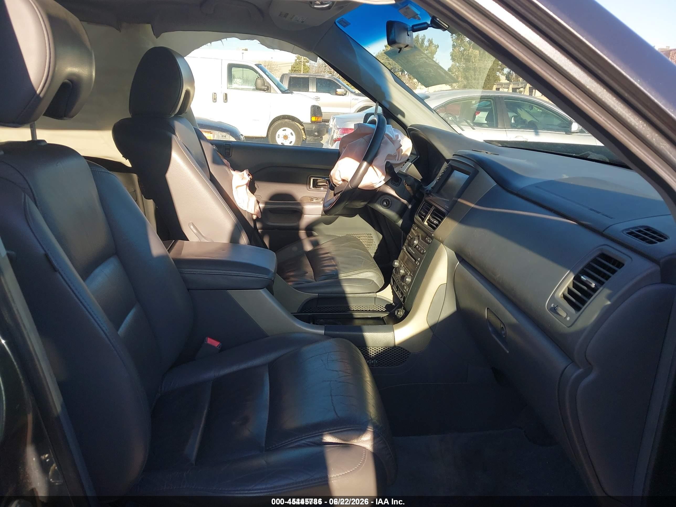 2006 Honda Pilot Ex-l Gray vin: 2HKYF18796H552651