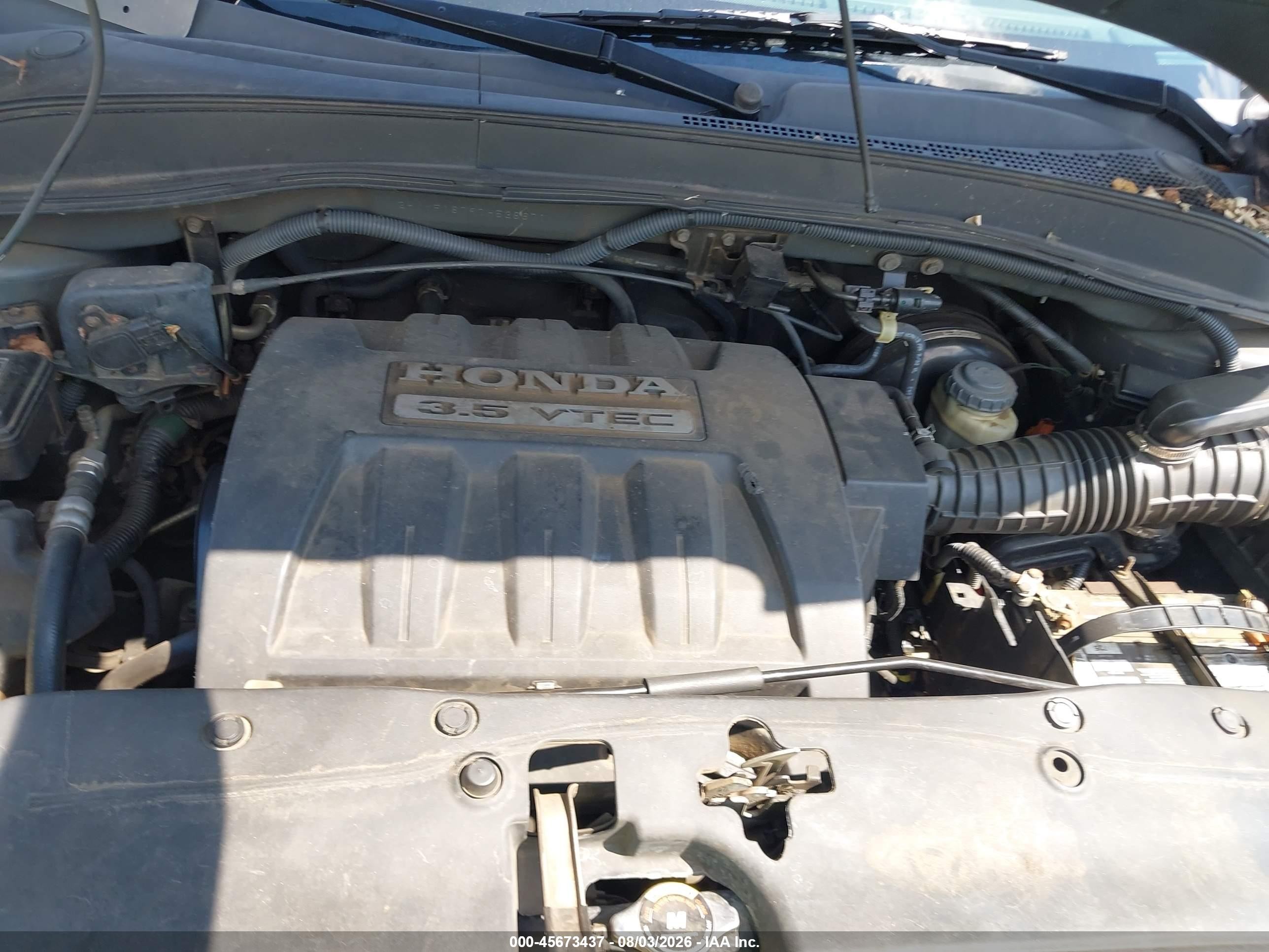 2007 Honda Pilot Ex-l Gray vin: 2HKYF18797H538671