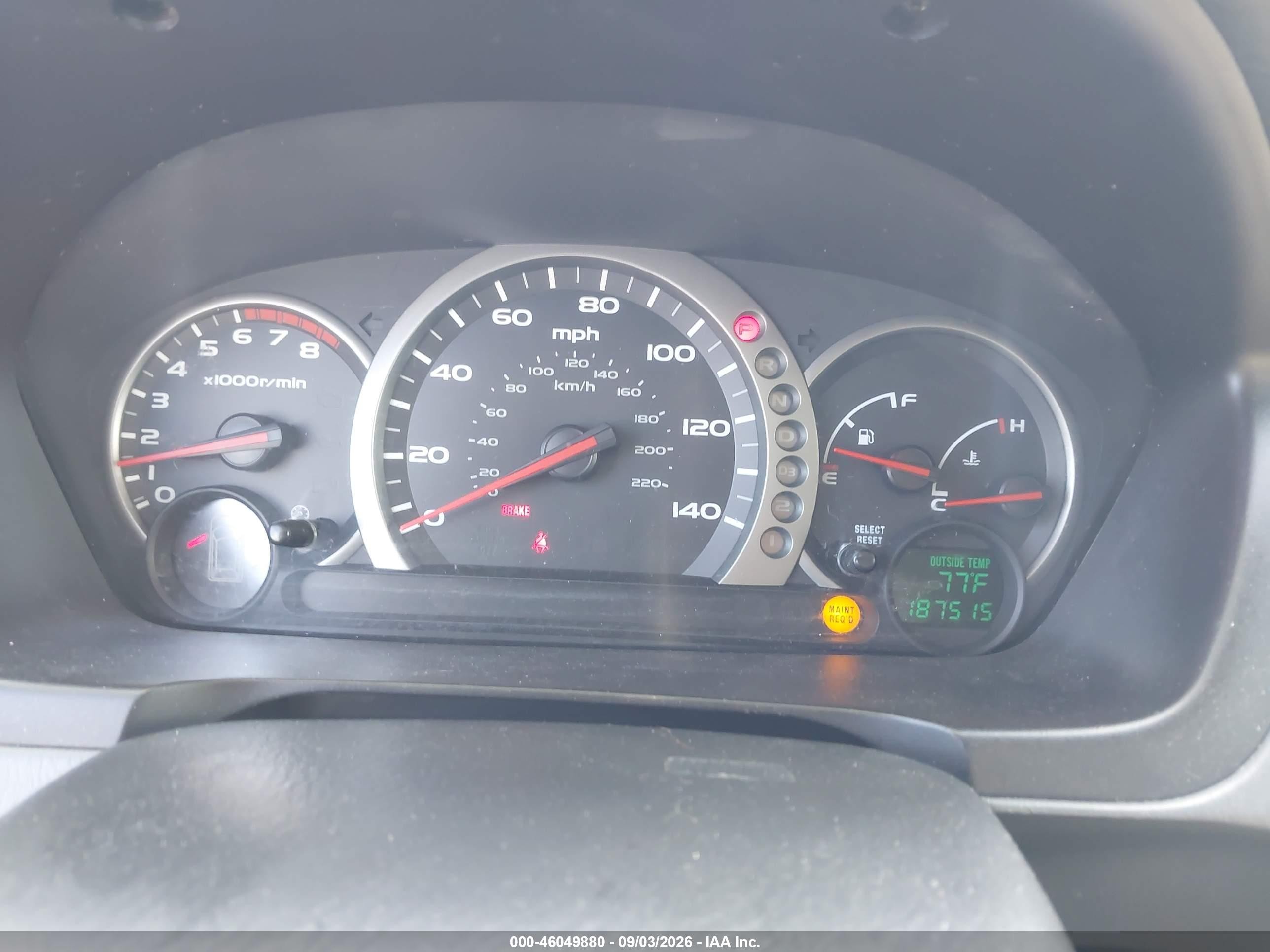 2003 Honda Pilot Ex-l Silver vin: 2HKYF187X3H566229