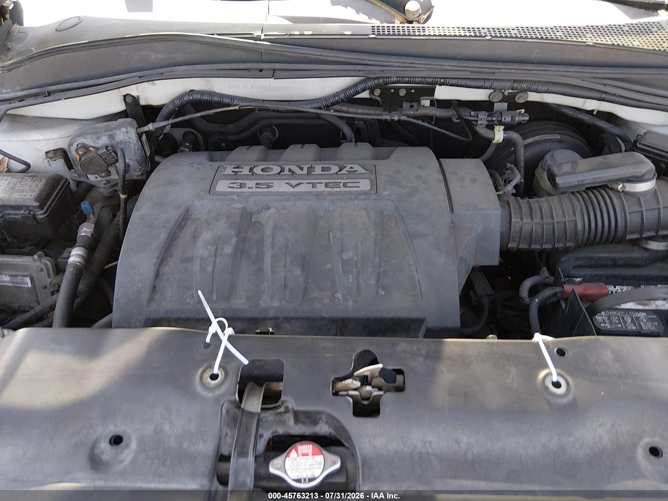 2005 Honda Pilot Ex-l Silver vin: 2HKYF187X5H524534