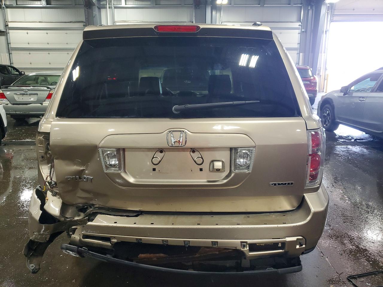 2007 Honda Pilot Exl Tan vin: 2HKYF187X7H522849
